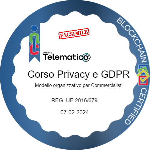 Corso Privacy e GDPR